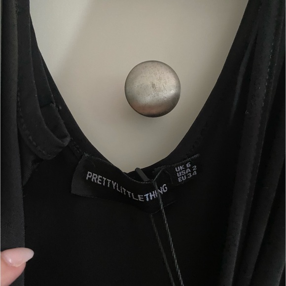 BLACK MINI DRESS - Picture 2 of 2